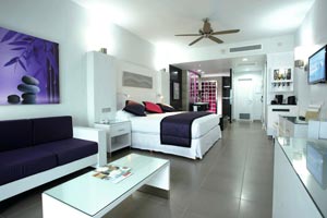 The Sea View Junior Suites at the Hotel Riu Palace Peninsula 